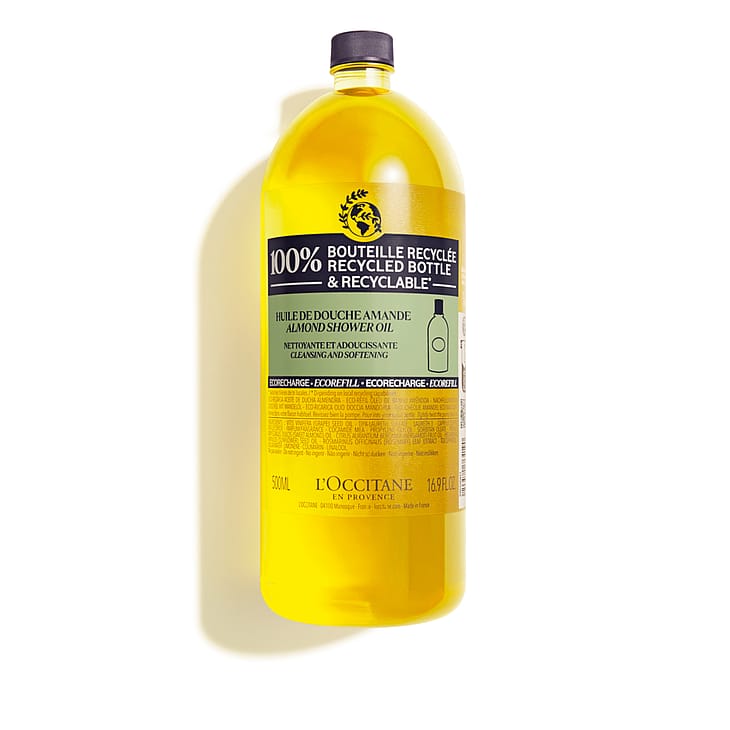 L'Occitane En Provence Almond Eco Refill Shower Oil 500 ml